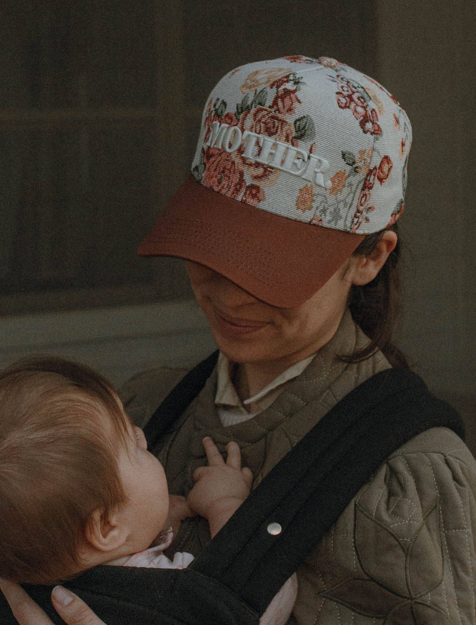 “MOTHER” Floral Hat - Image 2