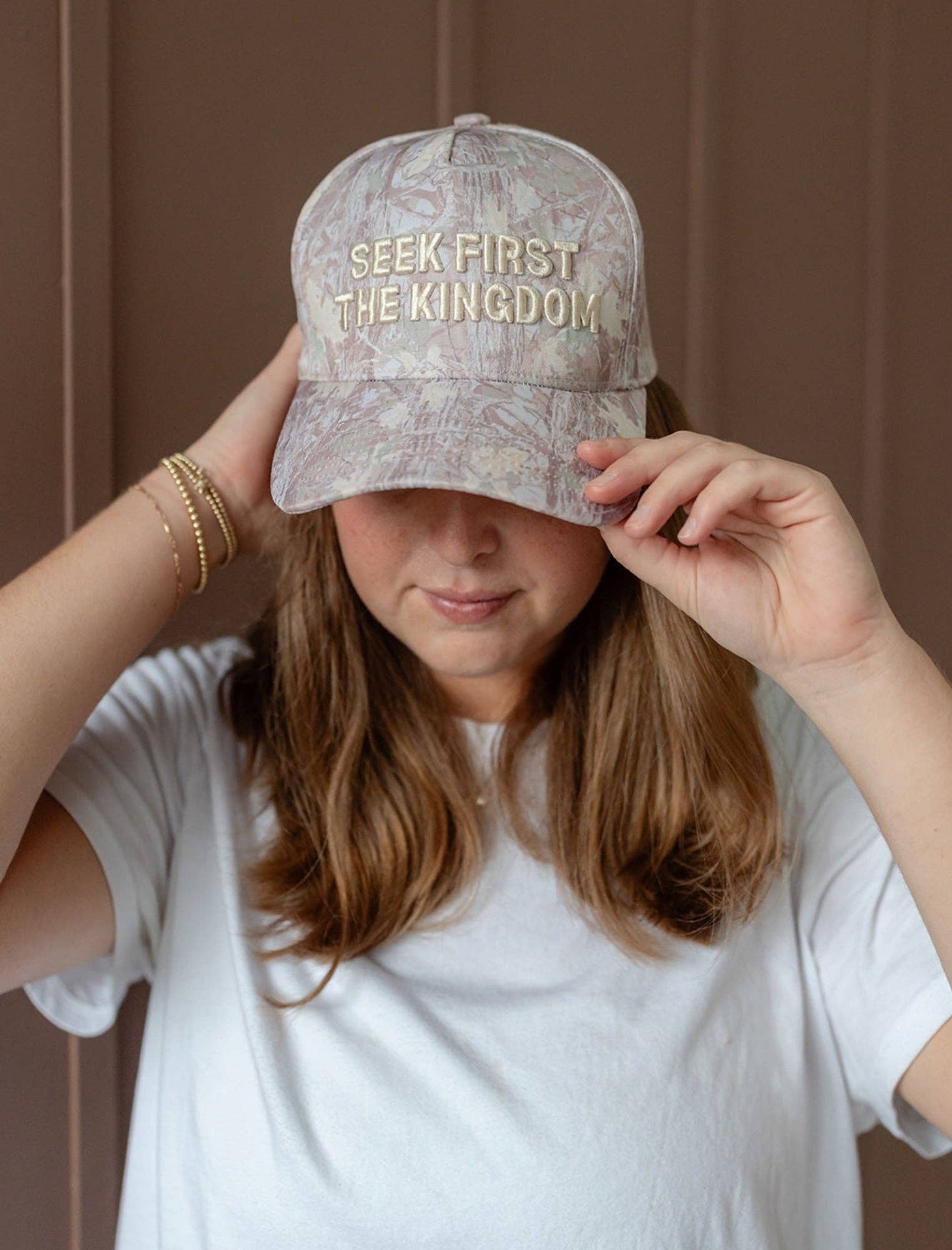 "SEEK FIRST THE KINGDOM" Hat - Image 2