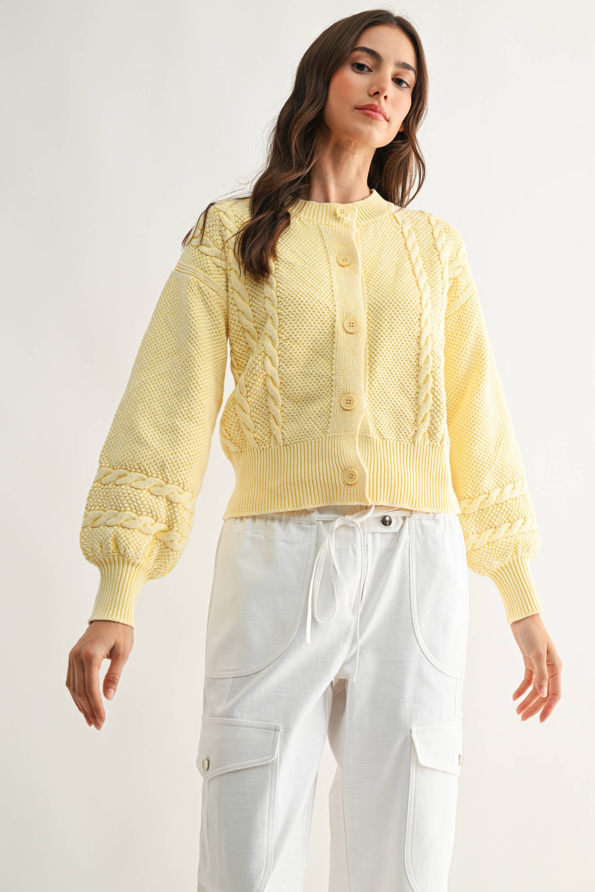 Heirloom Soft Cable Cardigan - Image 7