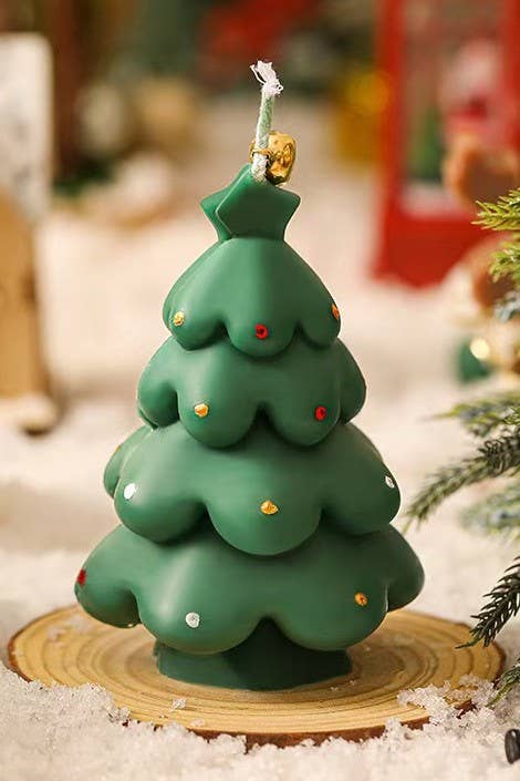 Christmas Tree Candle - Image 2