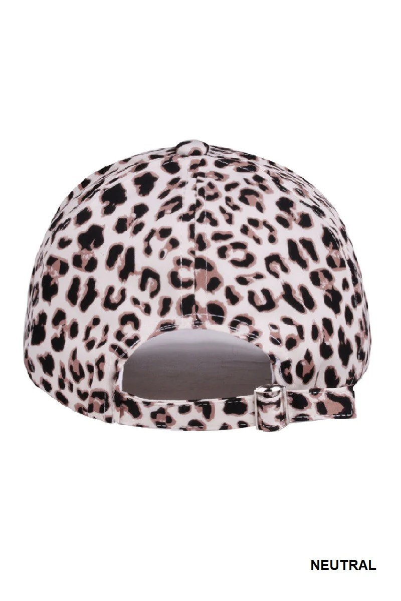 Leopard Baseball Cap - Image 3