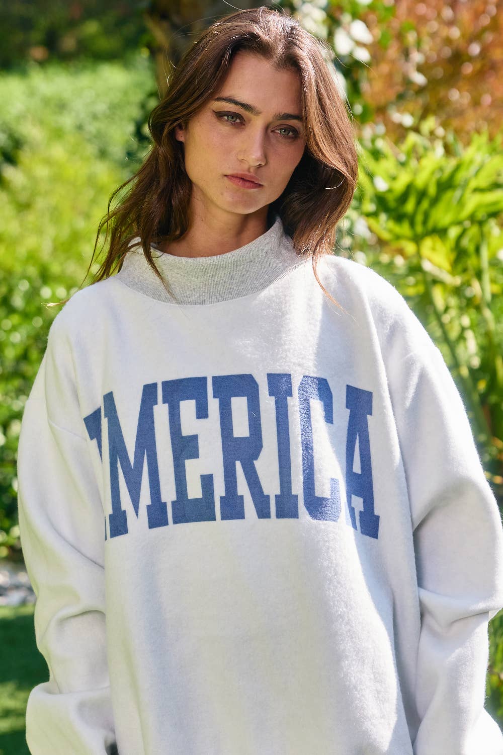 'USA & America' Reversible Mockneck - Image 5