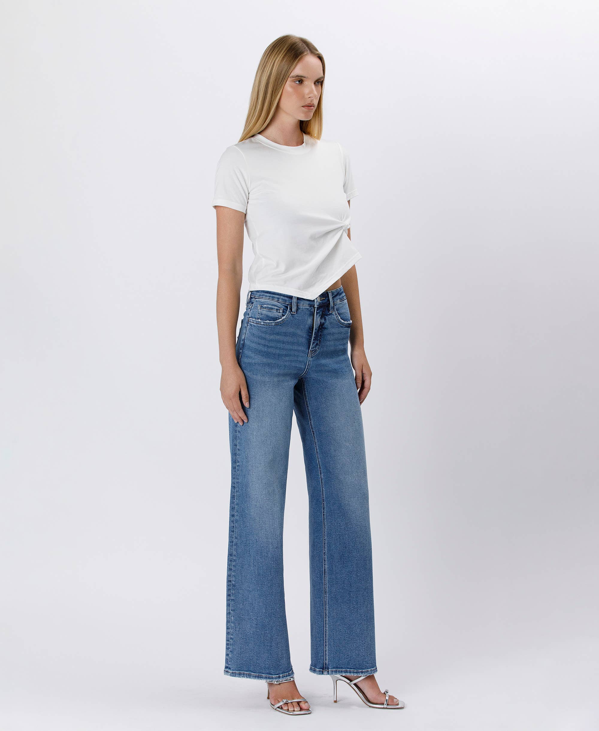 Jasey Wide Leg Jeans - Image 3