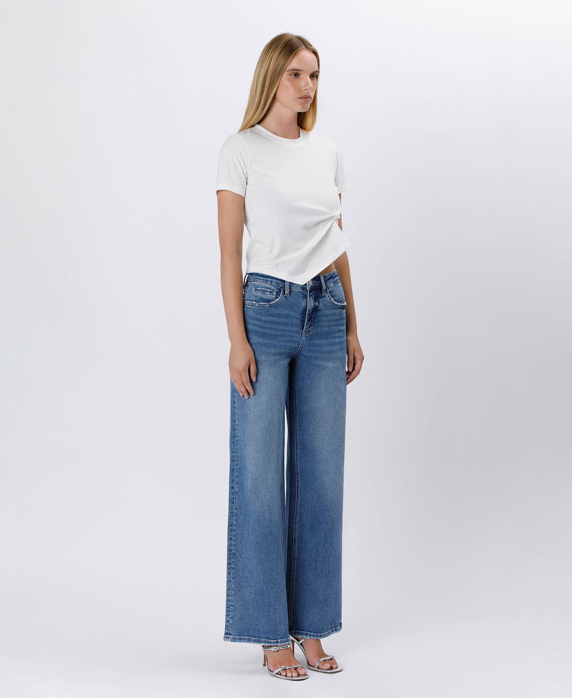 Jasey Wide Leg Jeans - Image 4