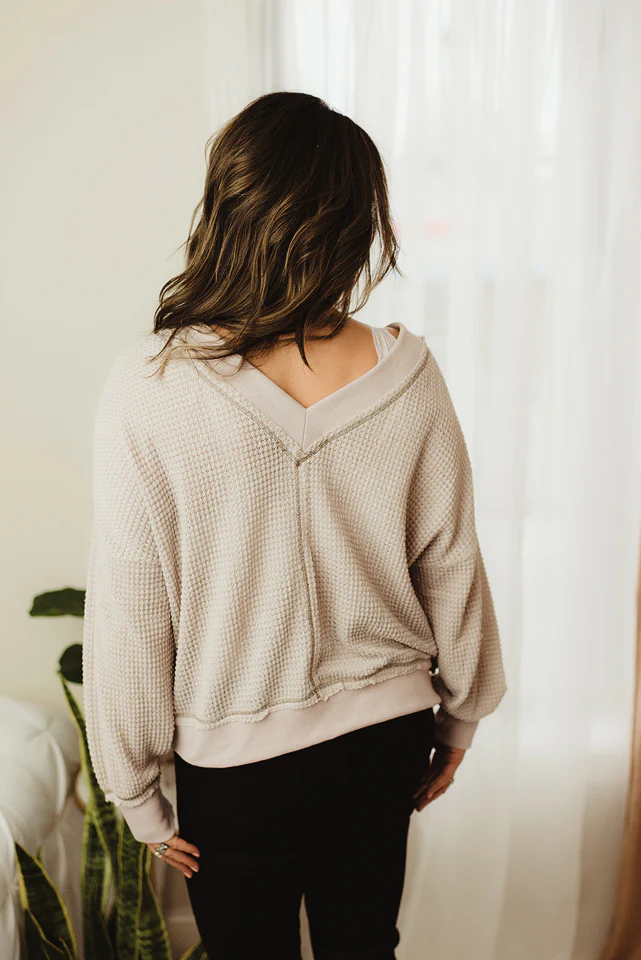 Ash Easy Relaxed Waffle Knit - Image 7