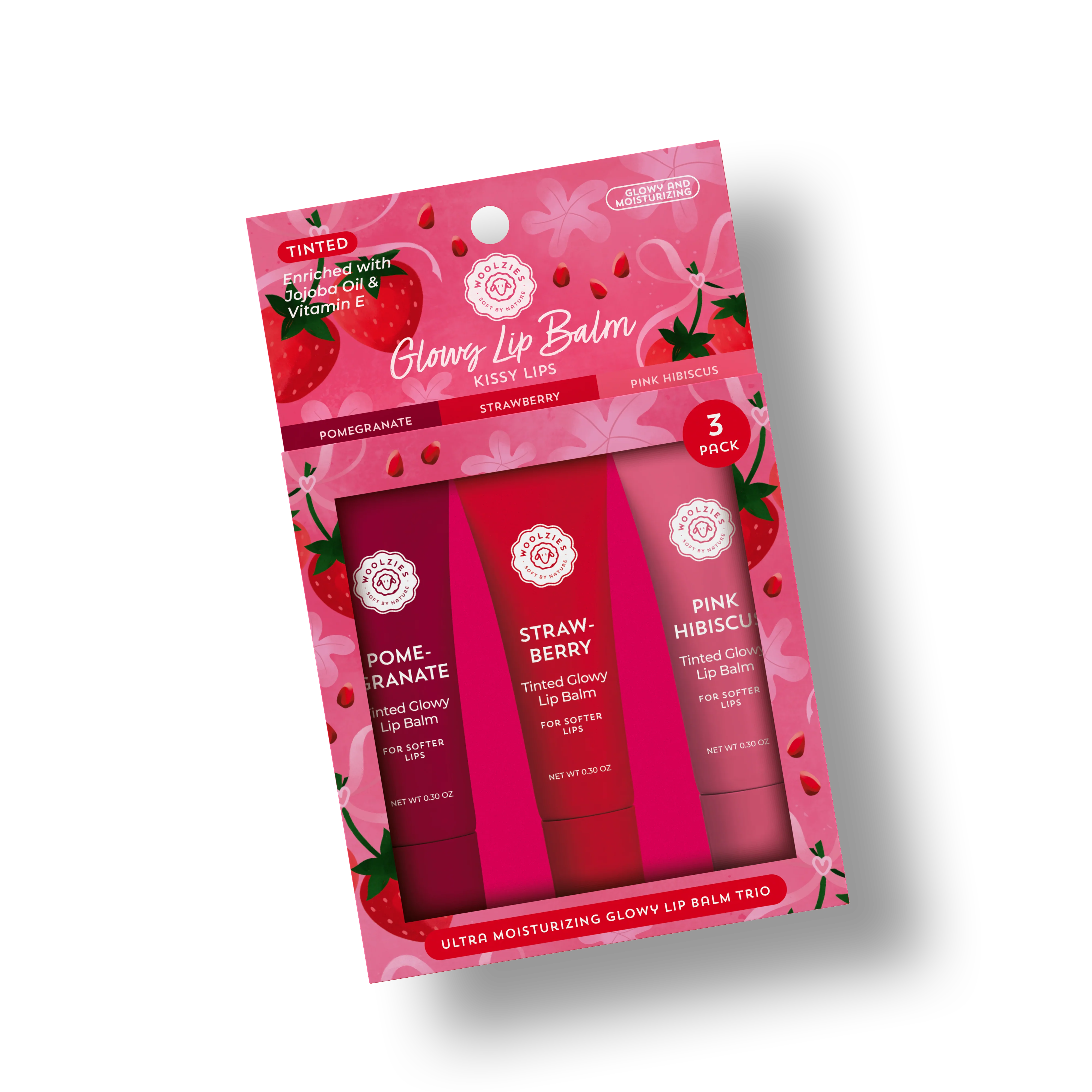 Glowy Lip Balm Set - Kissy Lips - Image 4