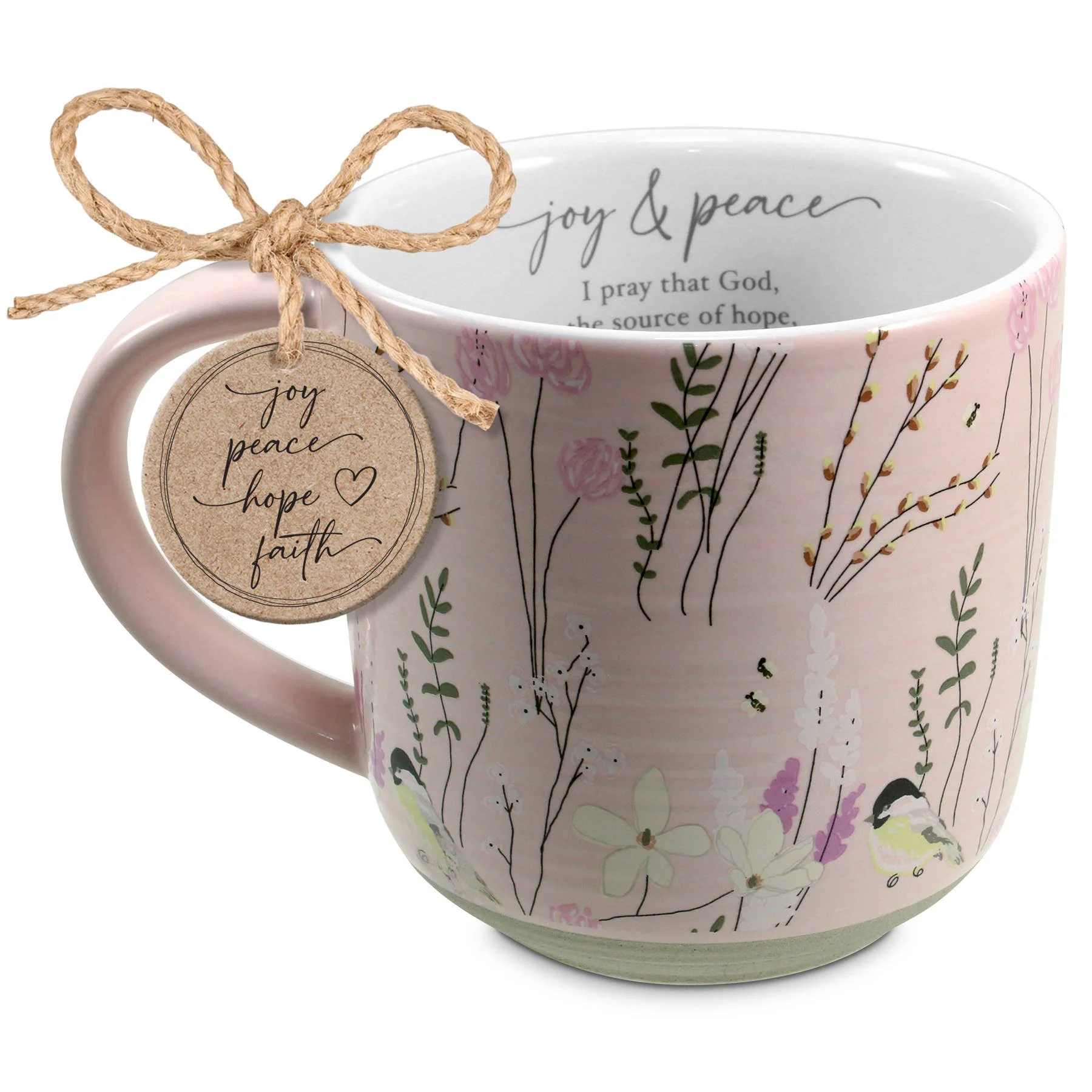 Spring Garden Joy & Peace Mug