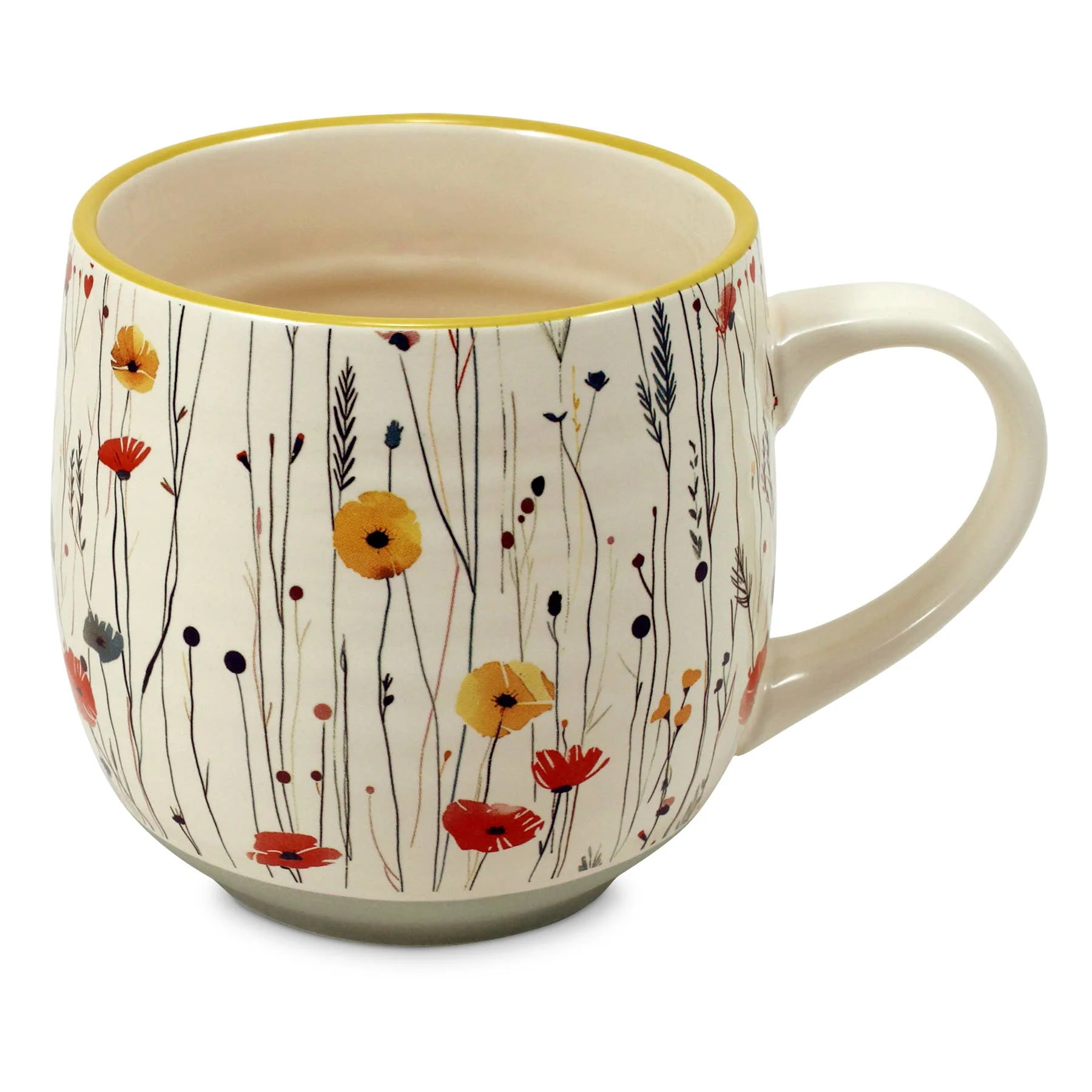 Enjoy Today Floral Mug - Image 2