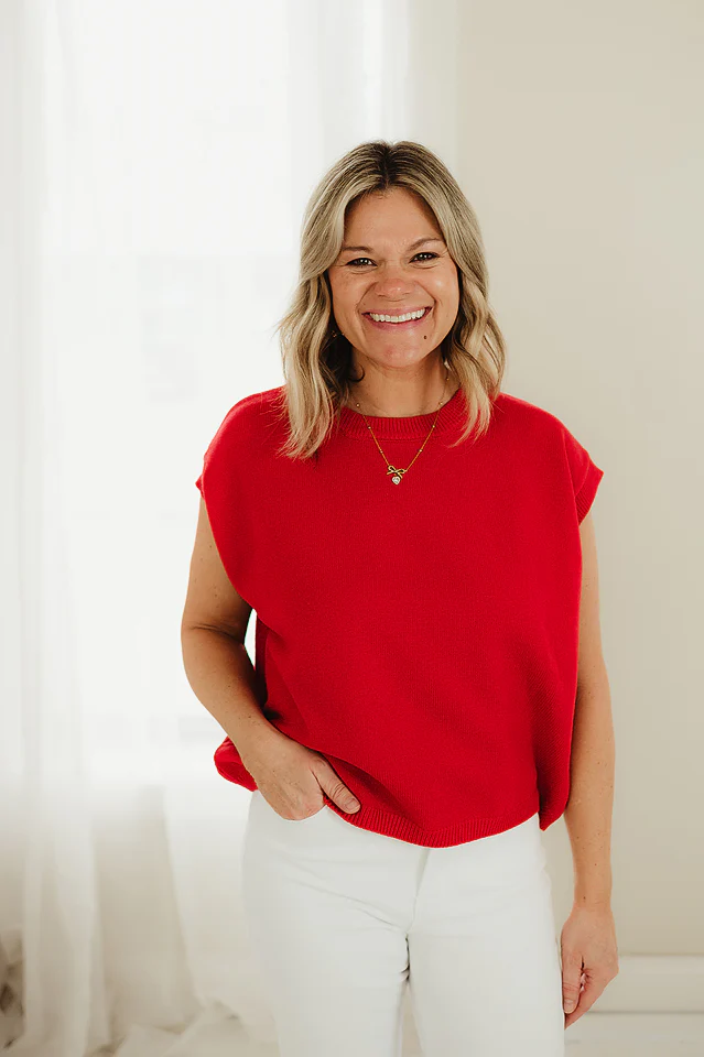 Ruby Effortless Charm Top