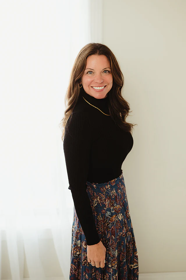 Mock Neck Rib Sweater - Image 3