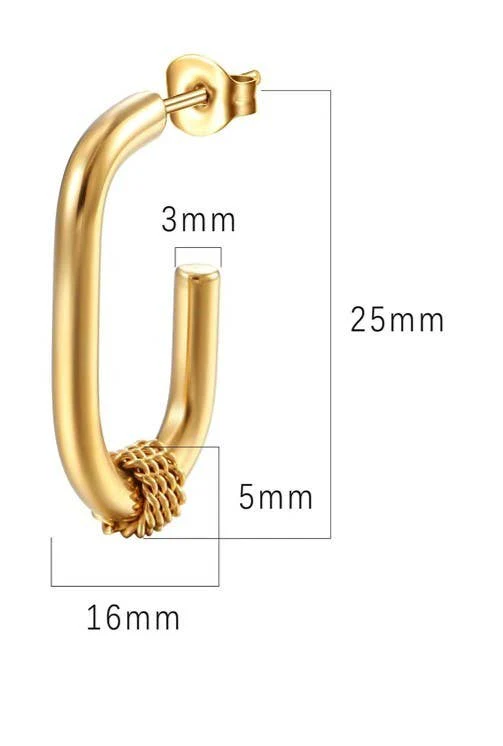 Luxe Look Hoops - Image 4