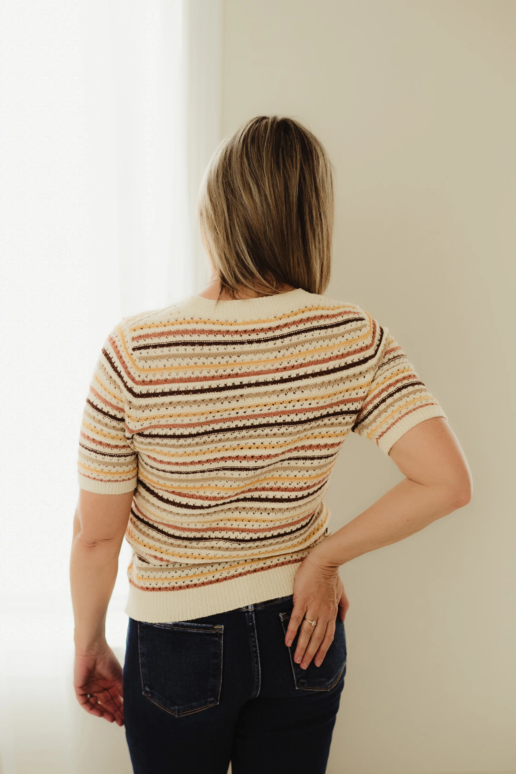 Brown Stripe Play Crew - Image 2
