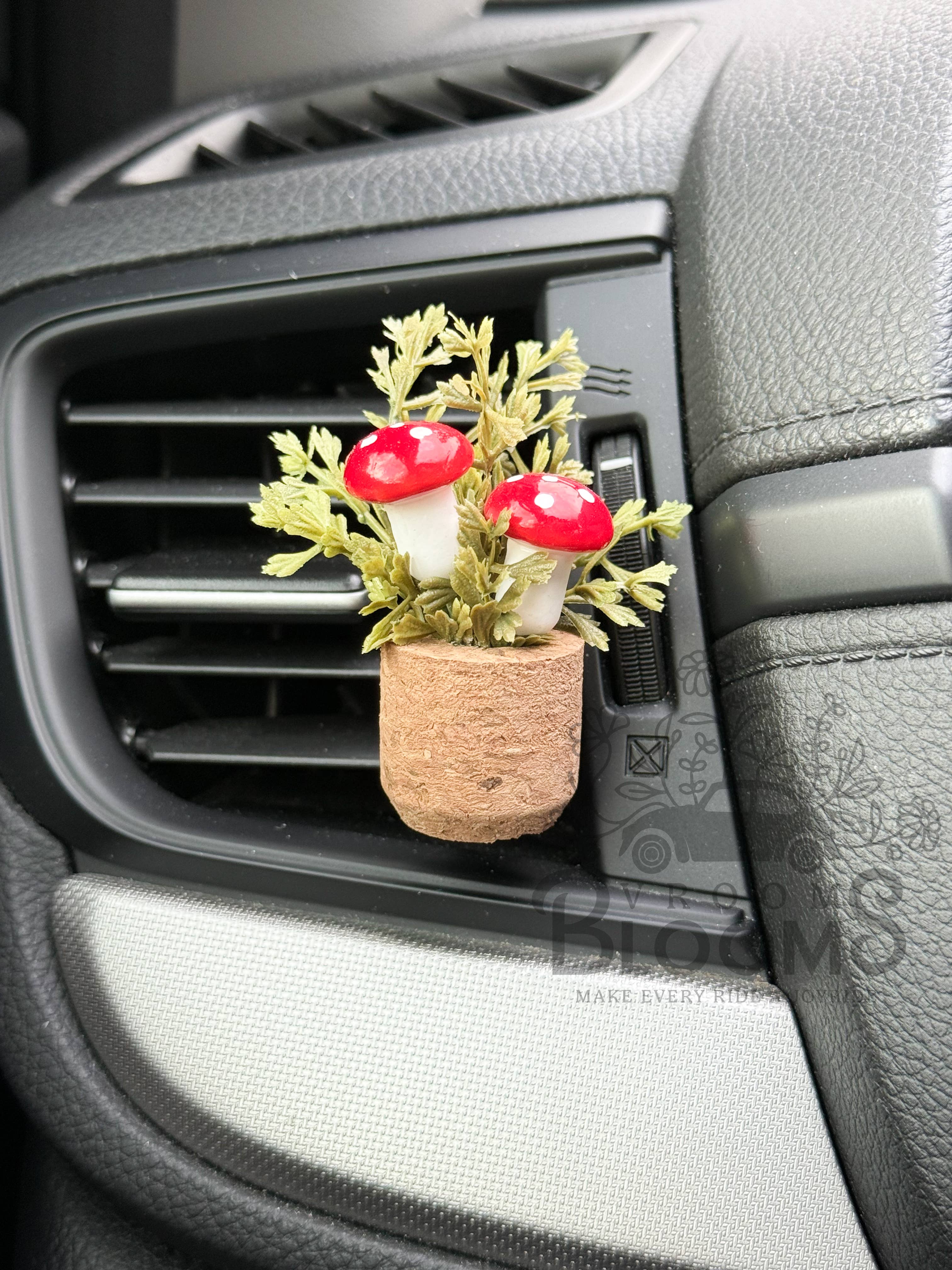 Mushroom Car Vent Clip Air Freshener (Reusable)