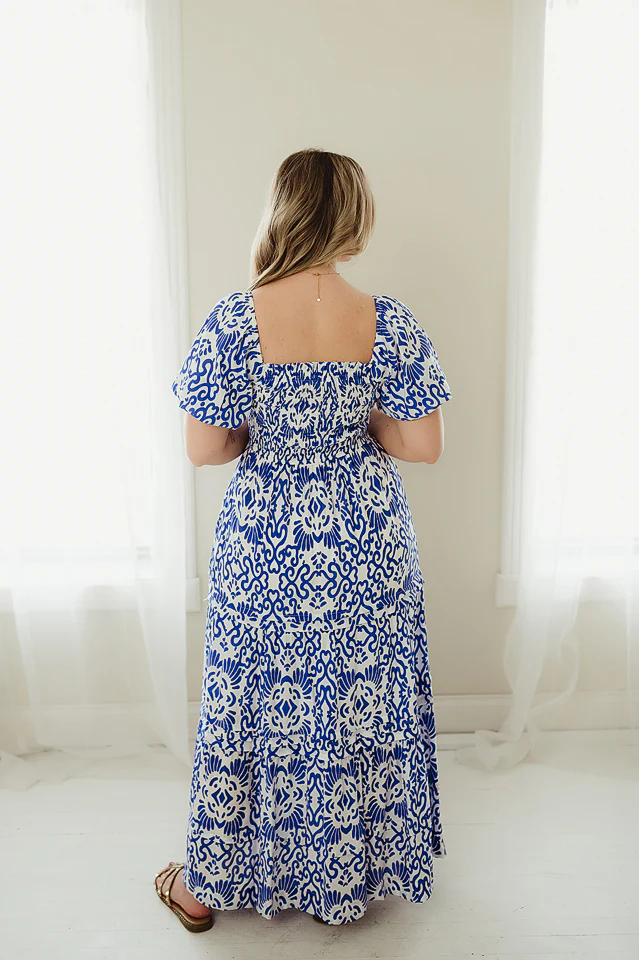 Royal Breeze Maxi Dress - Image 3
