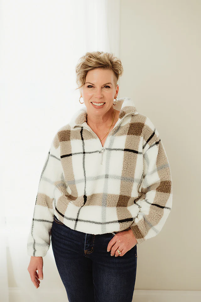 Nordic Plaid Sherpa