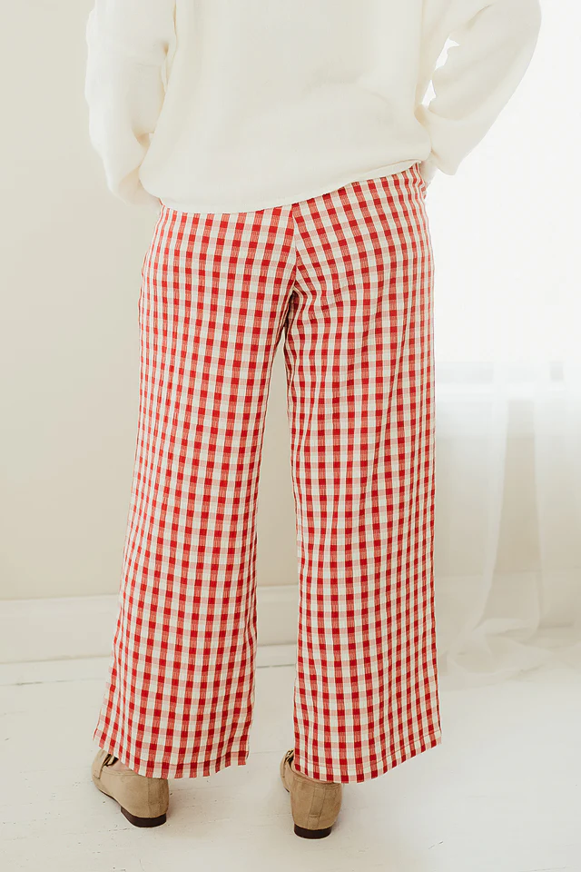 Easy Fit Check Pants - Image 4