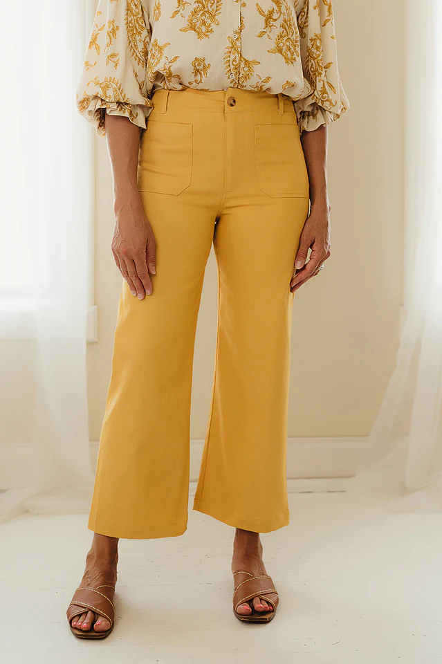 Sunflower Ankle Stretch Pants