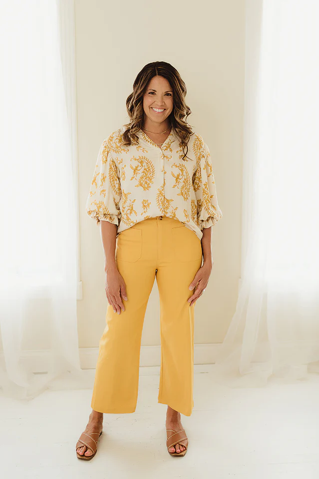 Sunflower Ankle Stretch Pants - Image 2