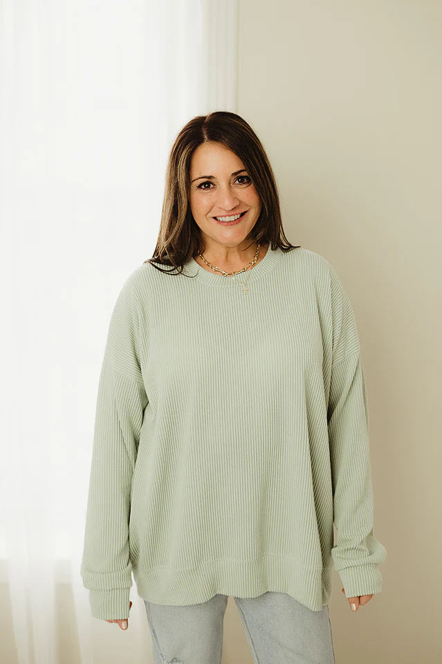 Oversized Two Tone Pullover {more colors available} - Image 13