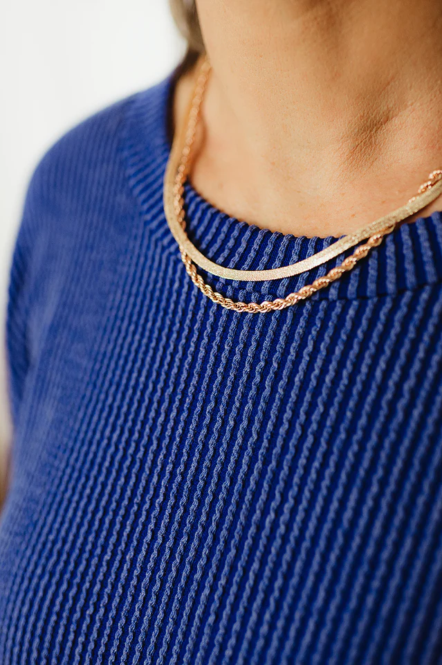 Oversized Two Tone Pullover {more colors available} - Image 16