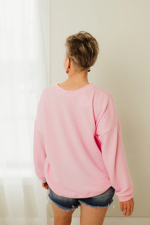Oversized Two Tone Pullover {more colors available} - Image 52