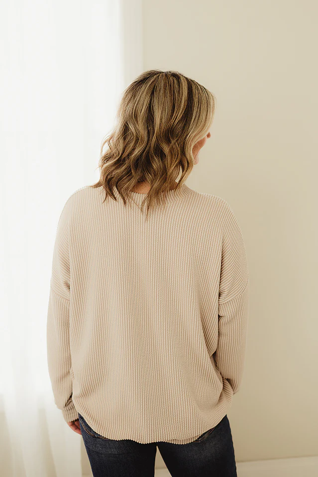 Oversized Two Tone Pullover {more colors available} - Image 73