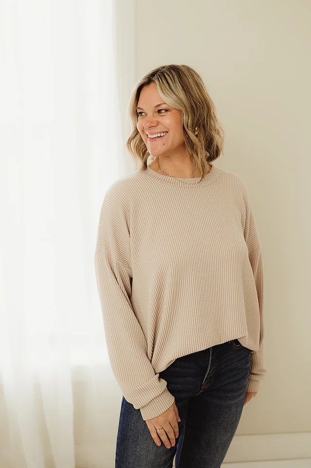 Oversized Two Tone Pullover {more colors available} - Image 74