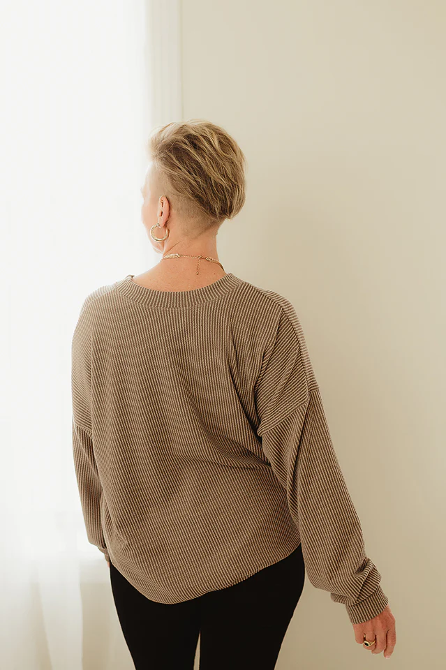 Oversized Two Tone Pullover {more colors available} - Image 81