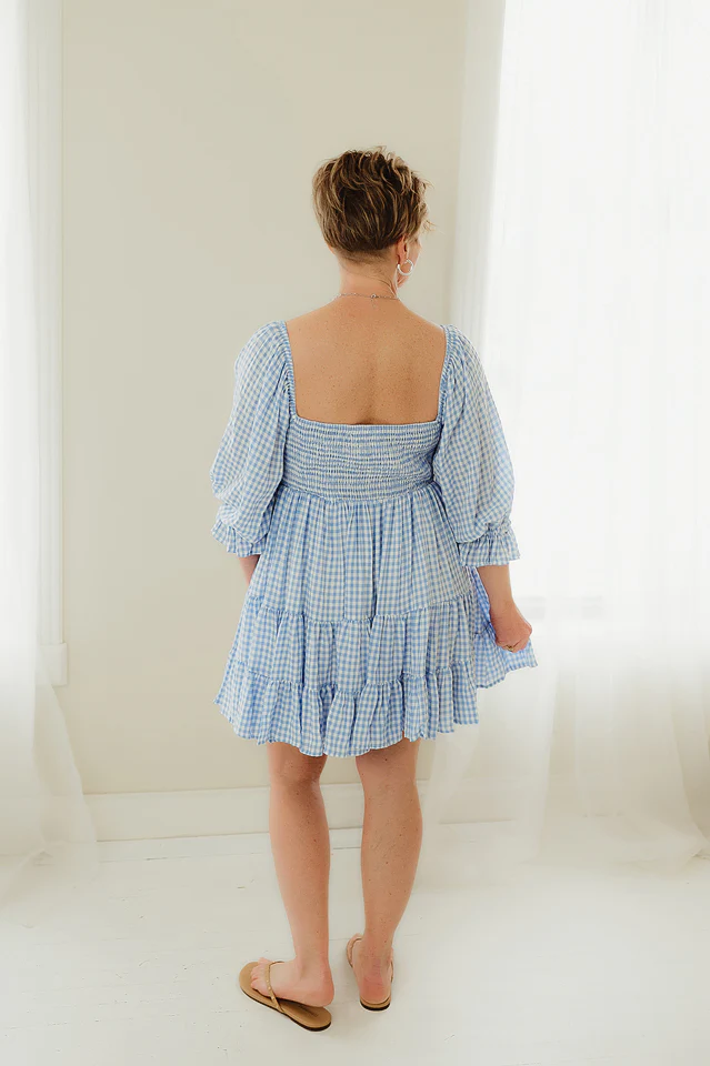 Heartstring Plaid Midi - Image 4