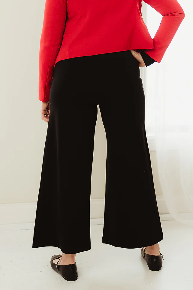 Polished Ponte Pintuck Pants - Image 3