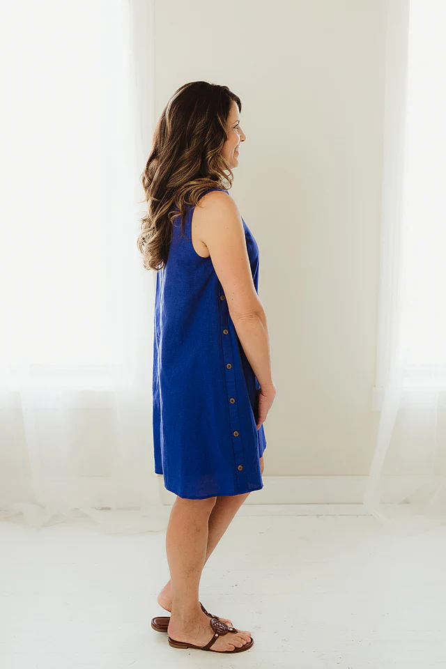 Portside Button Dress - Image 3