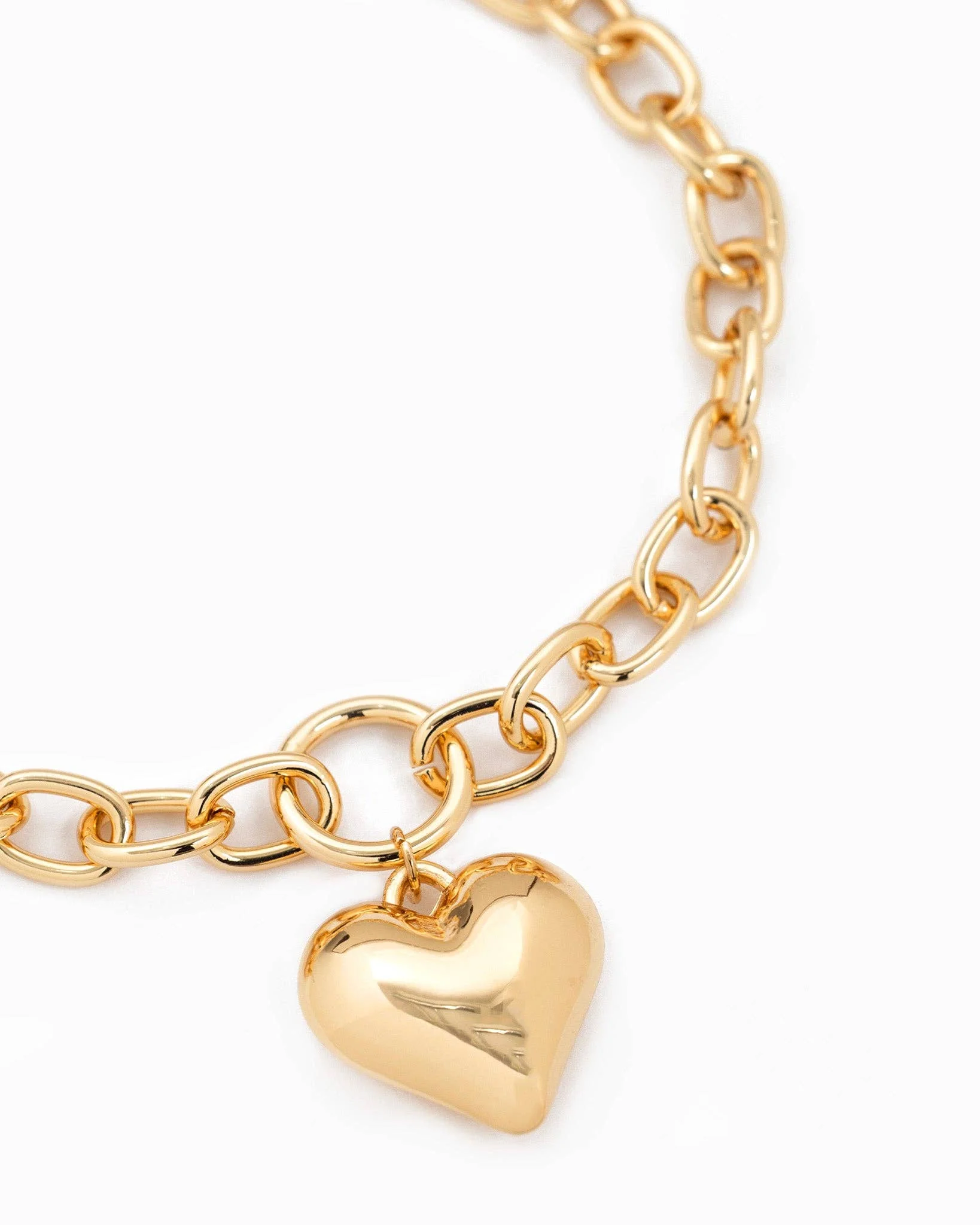 Puffy Heart Necklace - Image 3