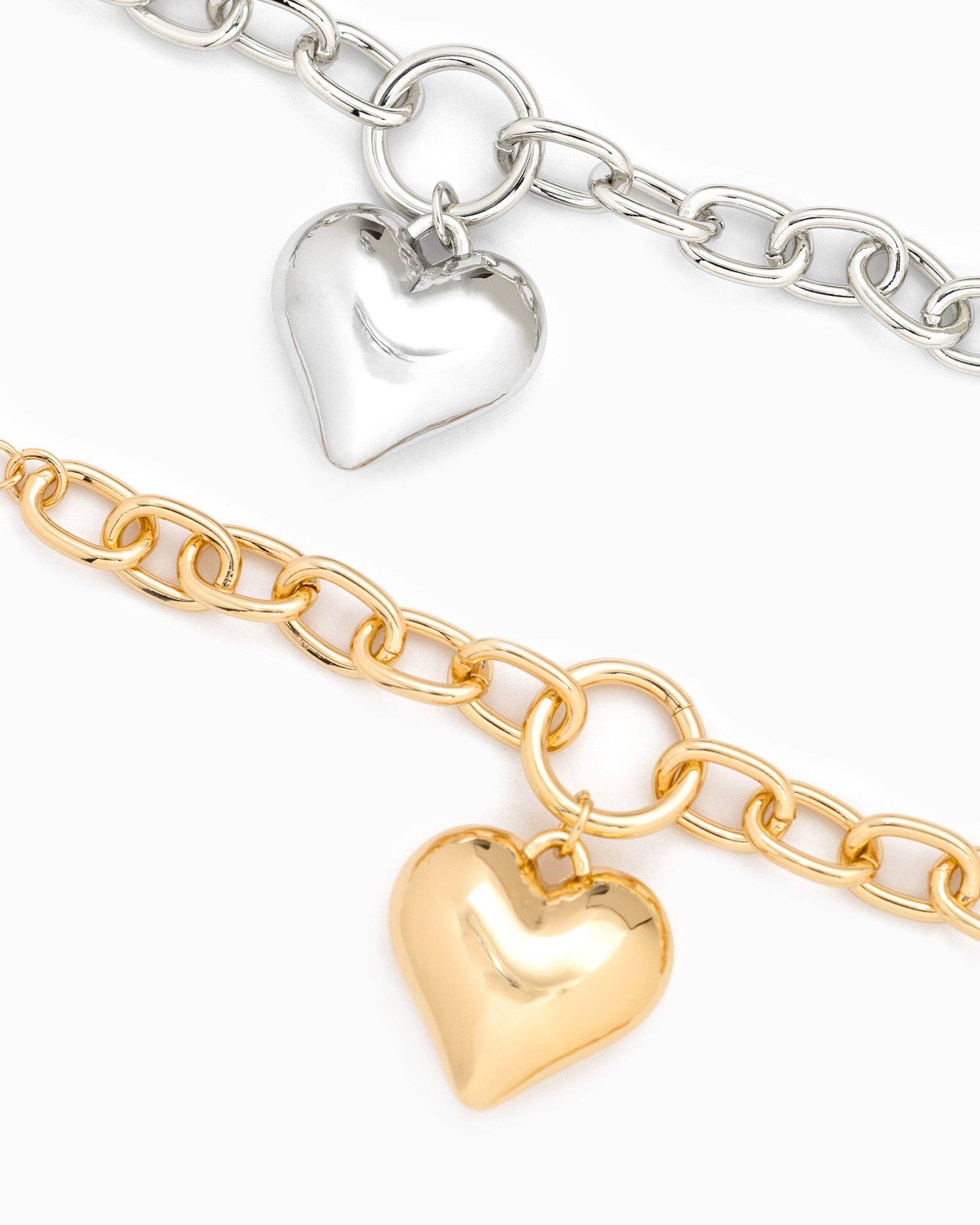 Puffy Heart Necklace - Image 4