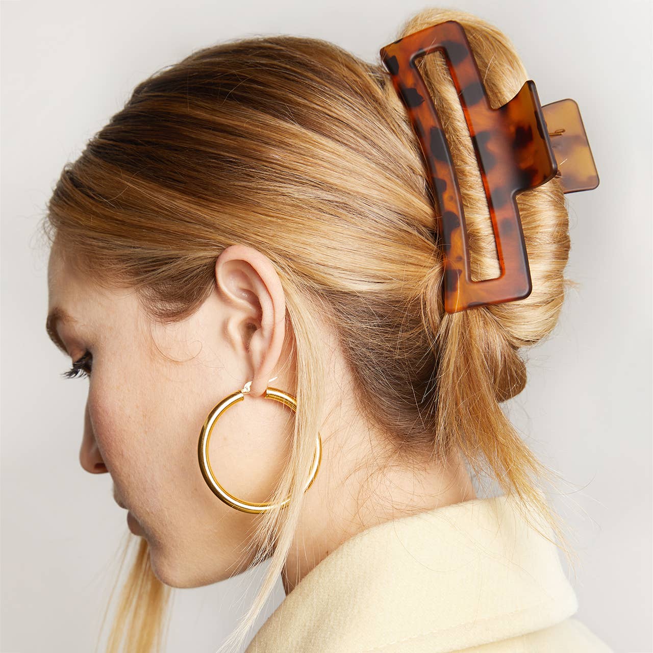 Recycled Trio Claw Clip Set - Tortoise - Image 5