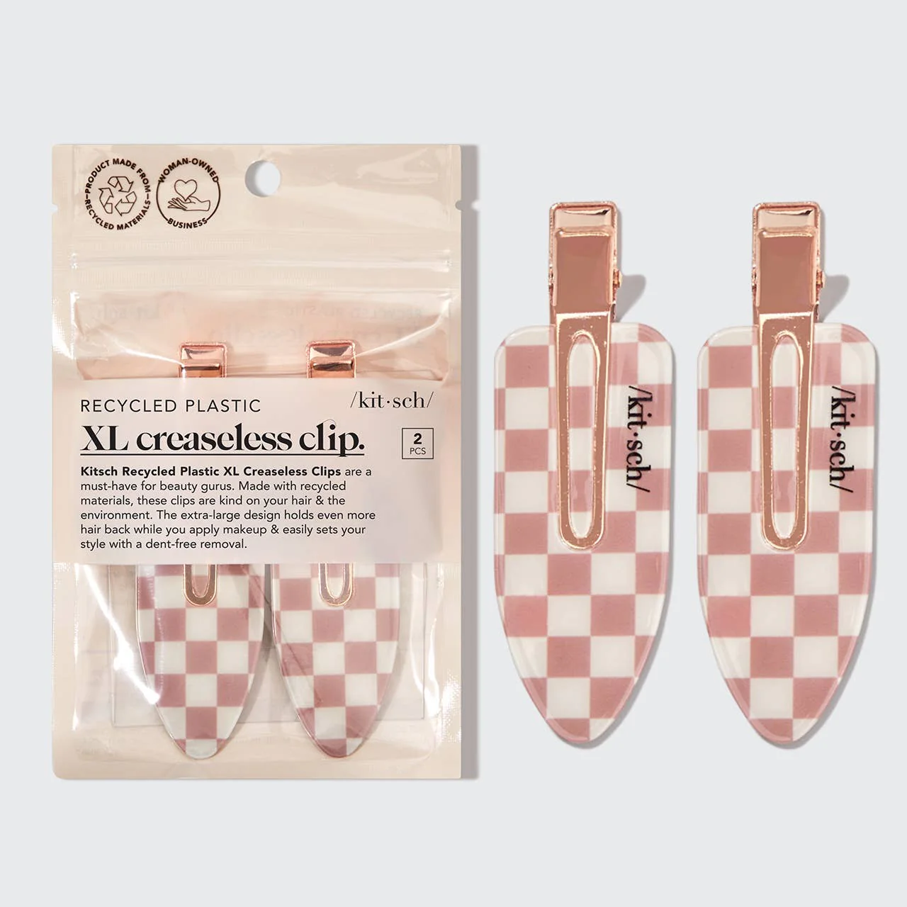 Creaseless Clips - XL - 2pc - Terracotta