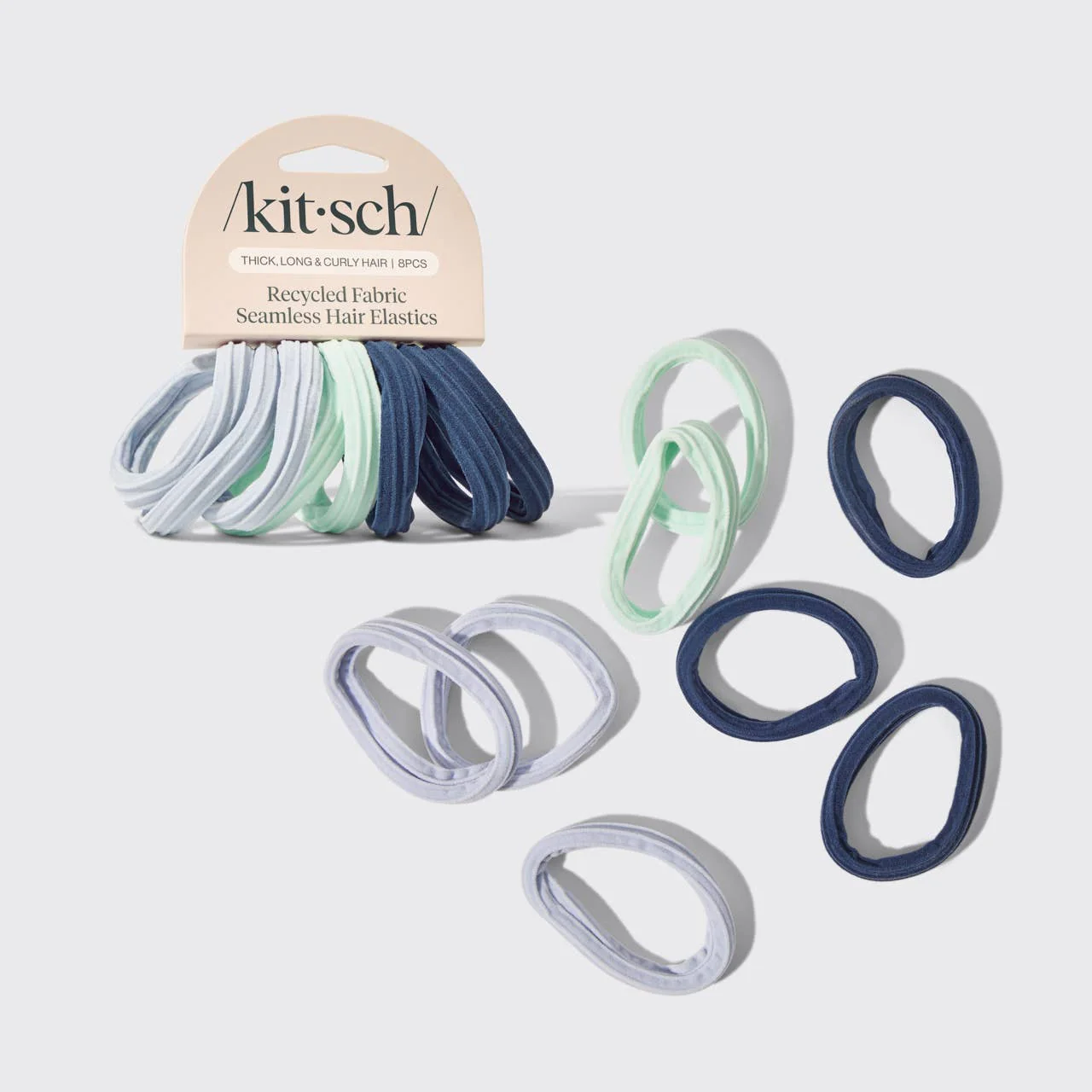 Seamless Hair Elastics - 8pc - Garden Bouquet