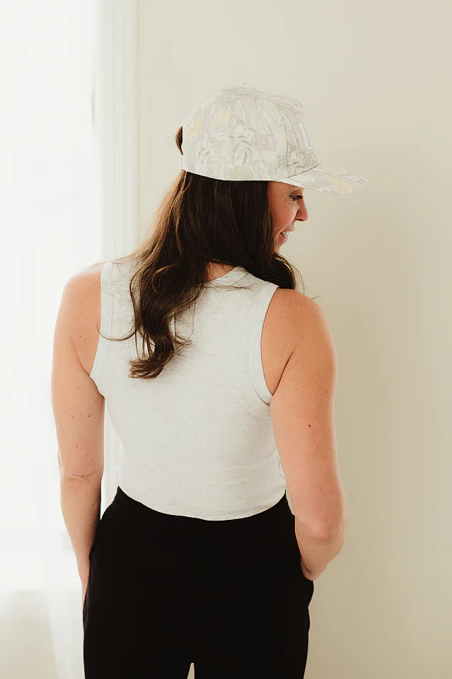 Grey Ribbed Essential Tank - Image 2