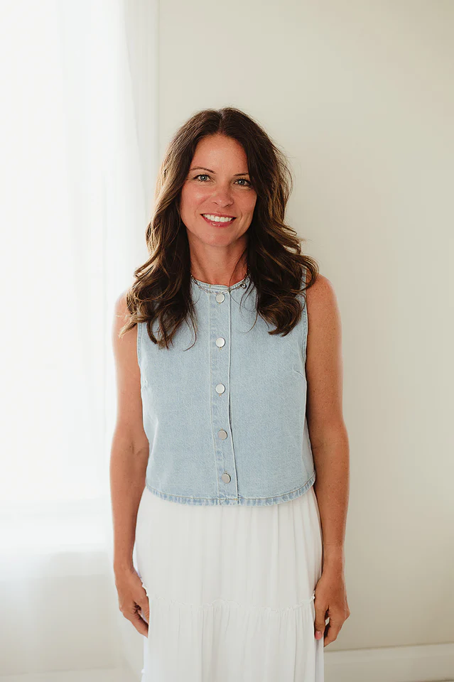Sunday Stroll Denim Tank