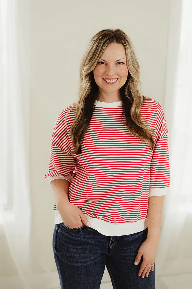 Ruby Eastside Stripe Crew