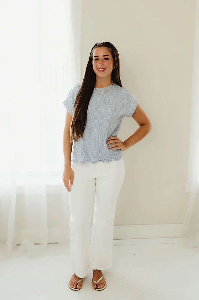 Serafine Scallop Top - Image 2