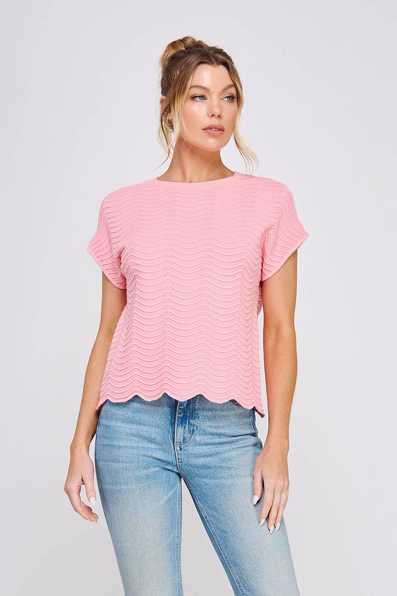 Serafine Scallop Top - Image 5