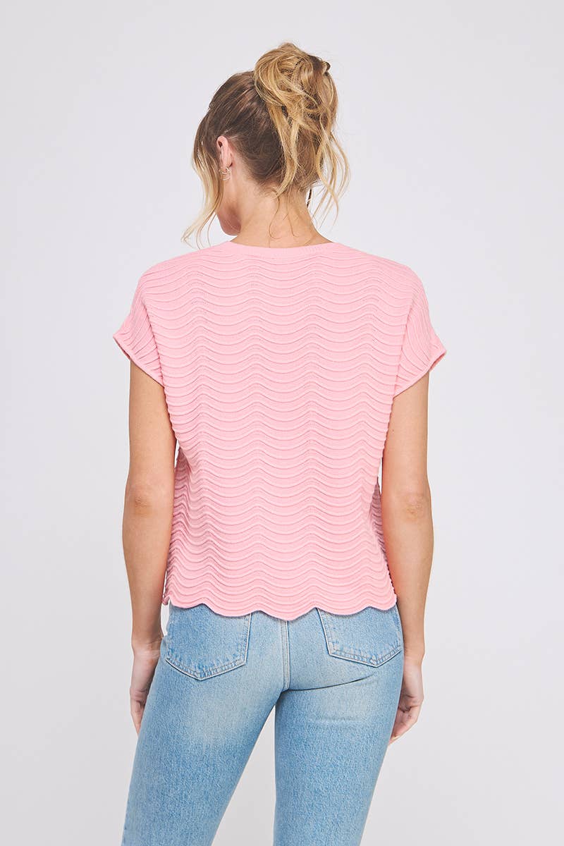 Serafine Scallop Top - Image 6