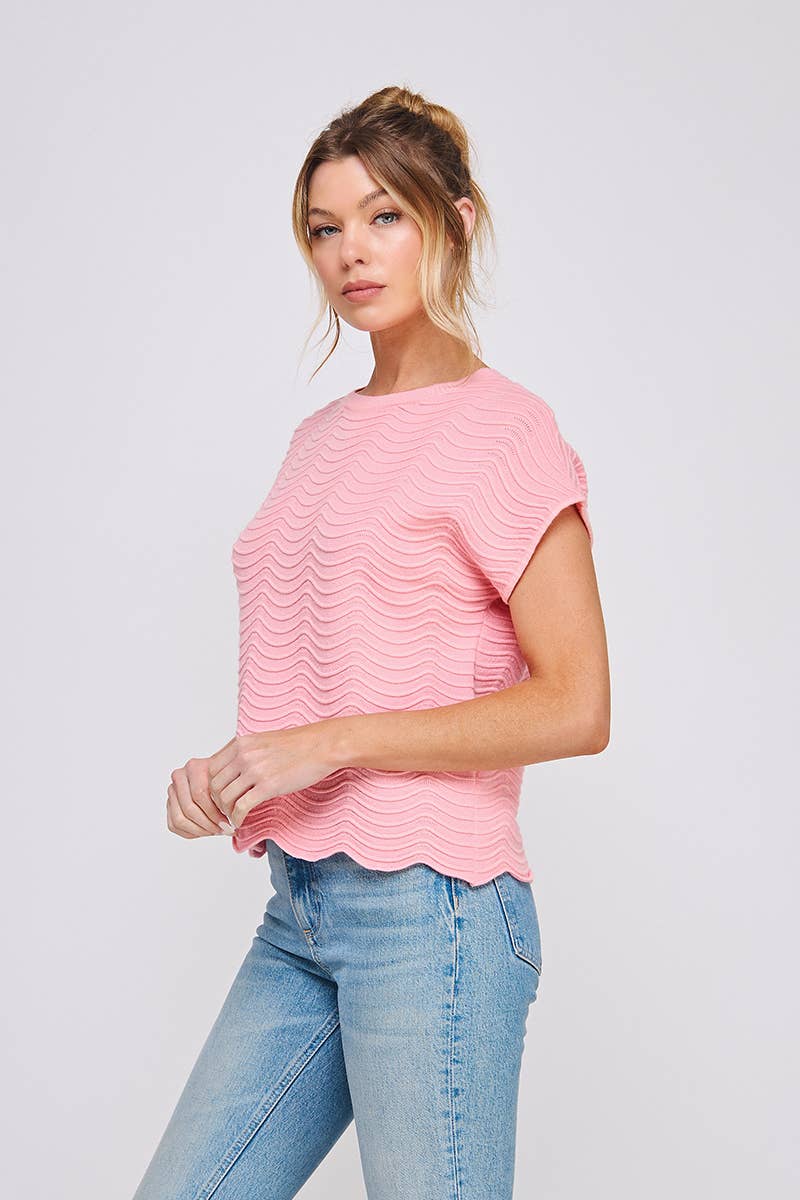 Serafine Scallop Top - Image 7