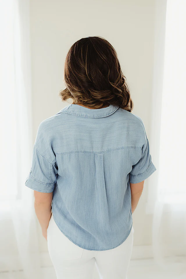 Blue Seabreeze Button Down - Image 3