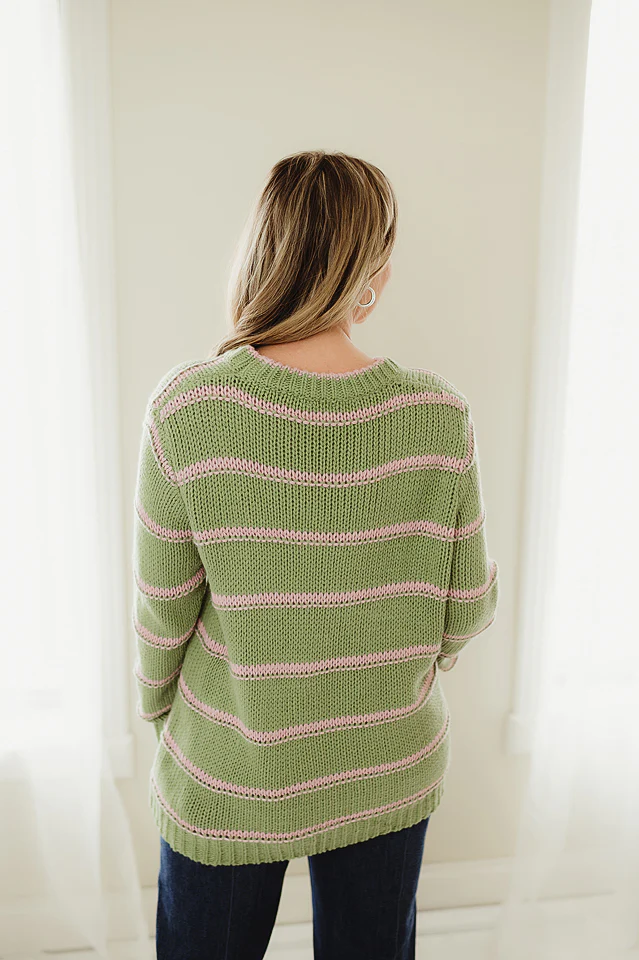 Signature Stripe Sweater - Image 4