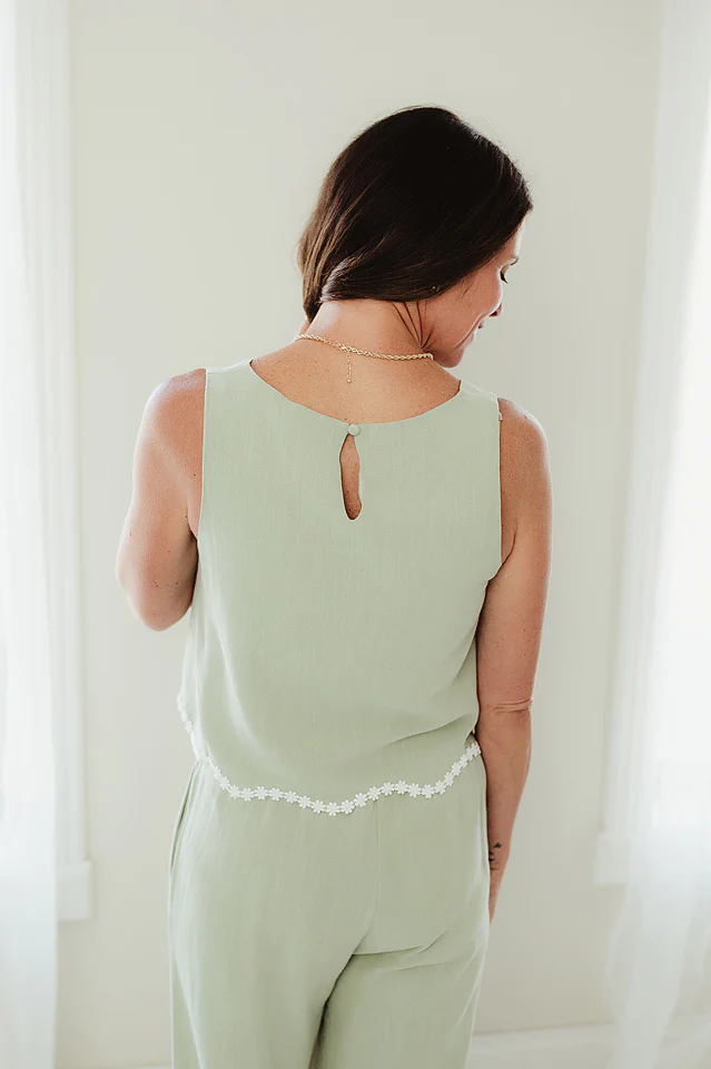 Aloe Scallop & Bloom Tank - Image 3