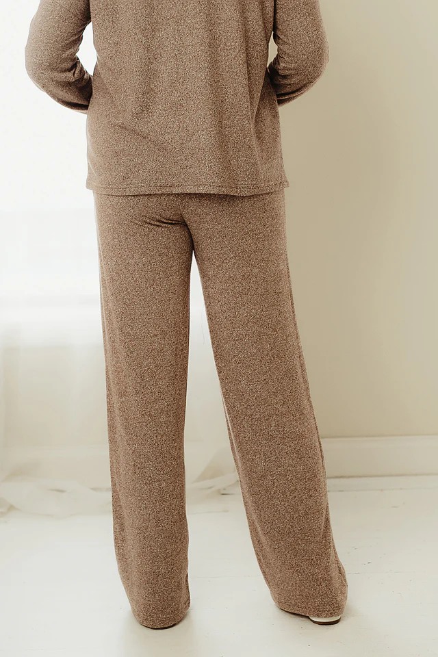 Brown Soft Melange Lounge Set - Image 6