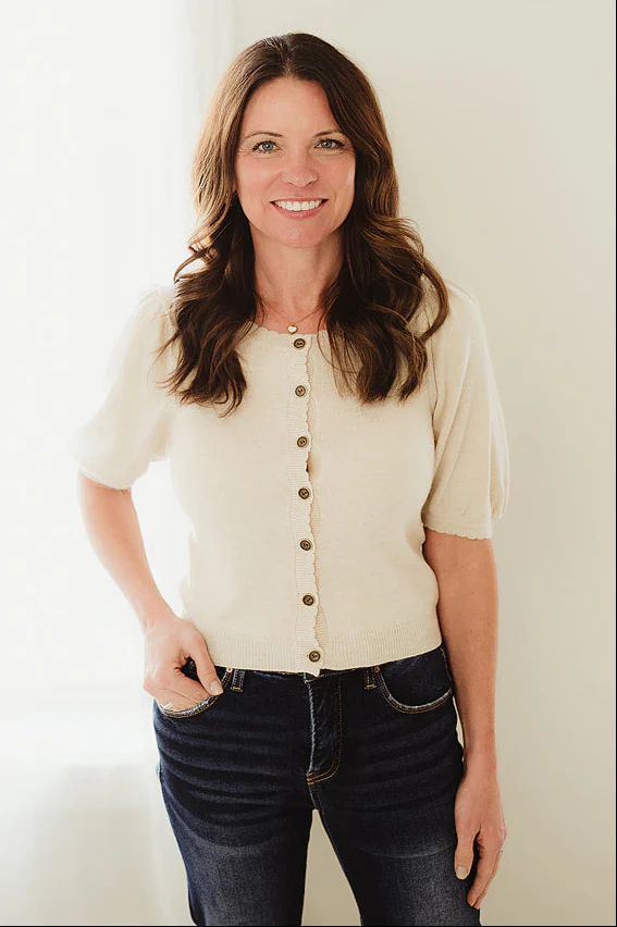 Softspire Puff Sleeve Cardigan