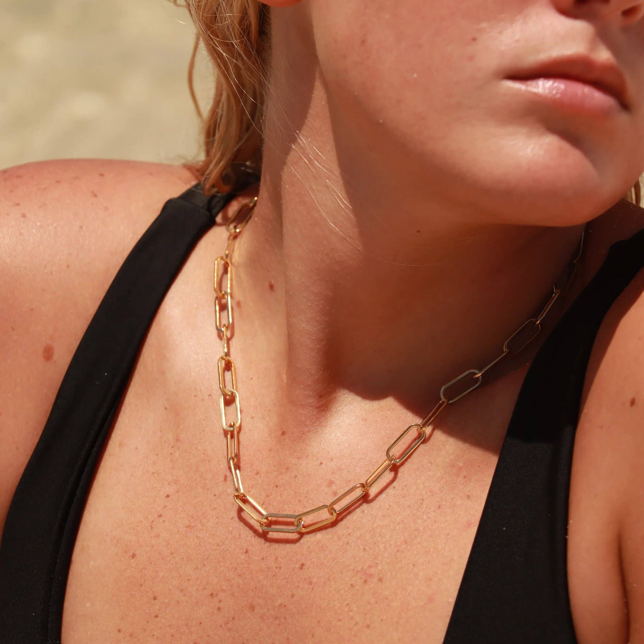 Paperclip Chain Necklace - Image 2