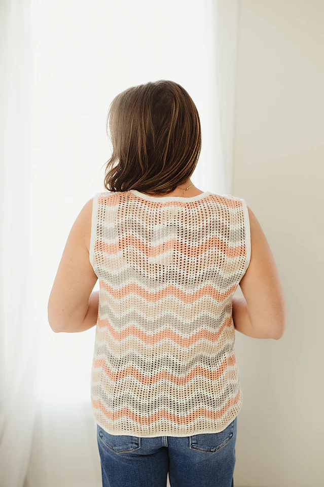 Sunburst Crochet Top - Image 4